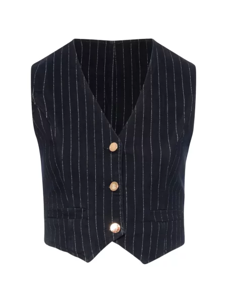 Vestă denim Fracomina albastru