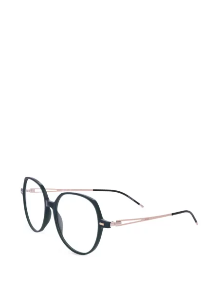 Ochelari de soare Boss cu imprimeu geometric verde