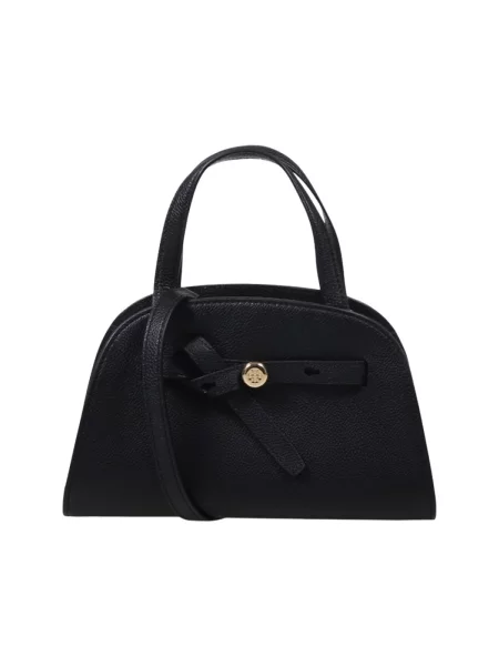 Torebka Tory Burch skórzana czarna