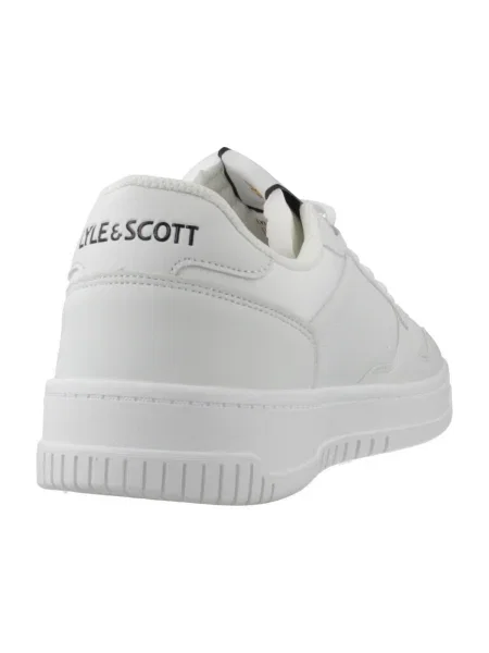 Pantofi Lyle & Scott alb