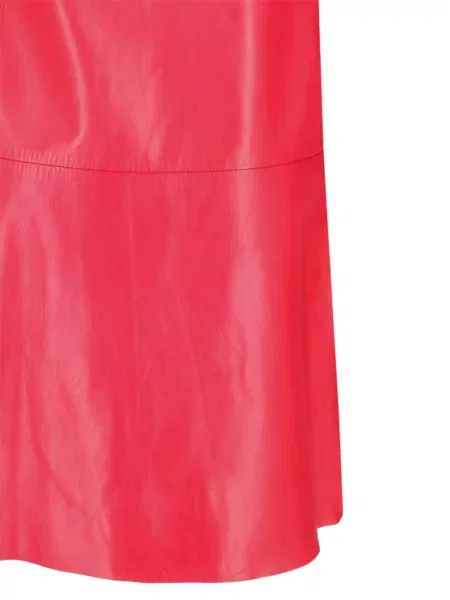 Rochie mini La Rose cu volane roșu
