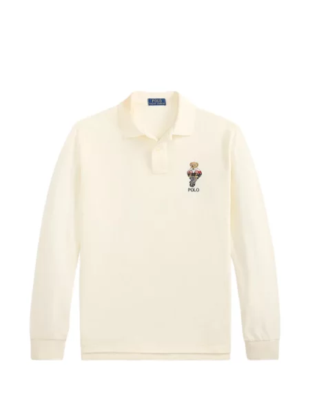 Карирана препасан дълго шапка Polo Ralph Lauren синьо