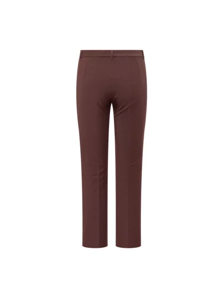 Spodnie Max Mara czerwone