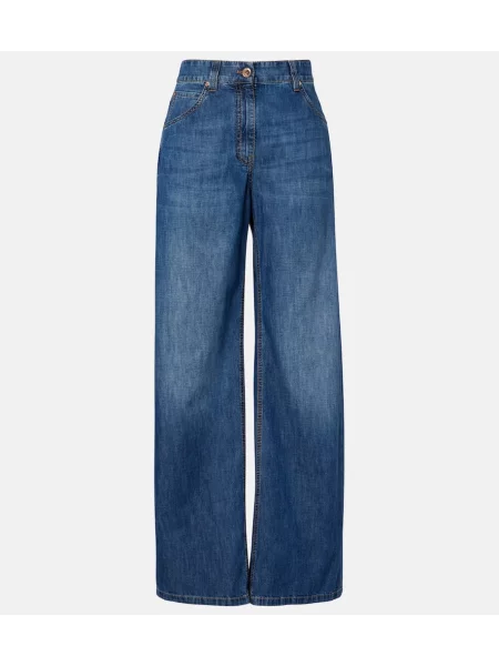 Blugi Brunello Cucinelli albastru