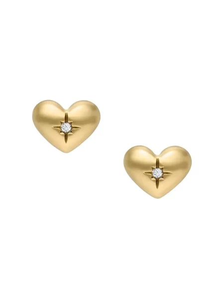 FOSSIL Cercei SADIE / transparent auriu