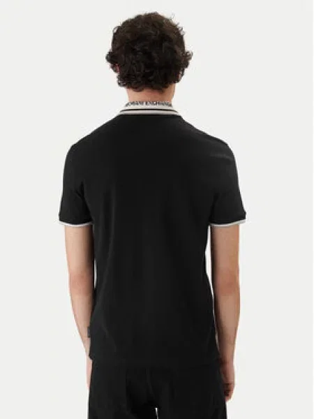 Armani Exchange Polo marškinėliai juoda
