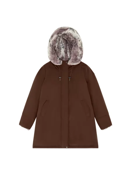 Parka Canadiens brązowa