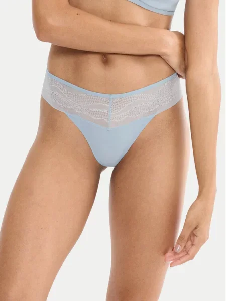 Triumph Chilot tanga Breathe & Lift Smart albastru