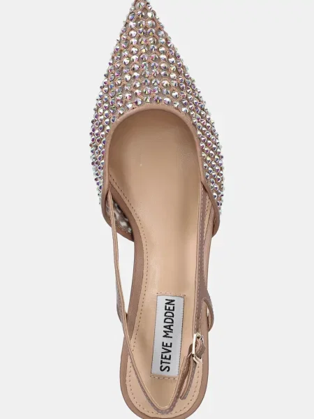 Tűsarkú félcipő Steve Madden bézs