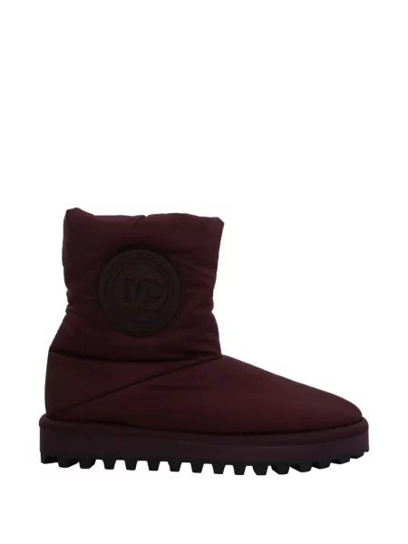 Botine Dolce & Gabbana cu autograf roșu