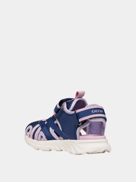 Дитячі Сандалії Geox SANDAL AIRADYUM темно-синій поліуретан/поліестер сині