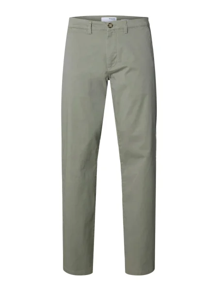 SELECTED Chino kalhoty SLHNew Miles kouřově šedá