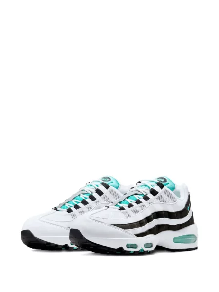 Sneakerși Nike Air Max 95 cu șireturi din dantelă alb