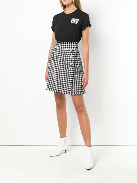 Tricou Off-white cu imagine alb