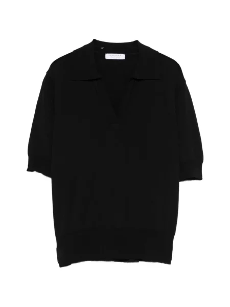 Tricou cu decolteu în v Daniele Fiesoli cu decolteu în V negru