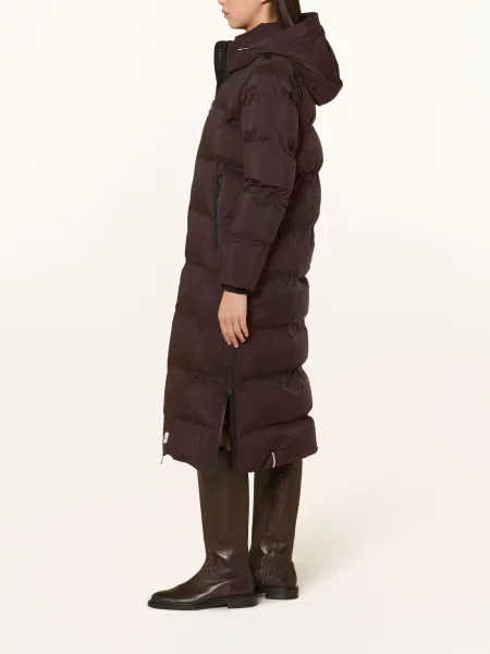 Khujo Pikowany Płaszcz Larea braun