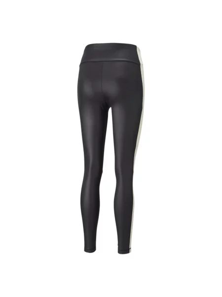 Puma Legginsy T7 Shiny czarne