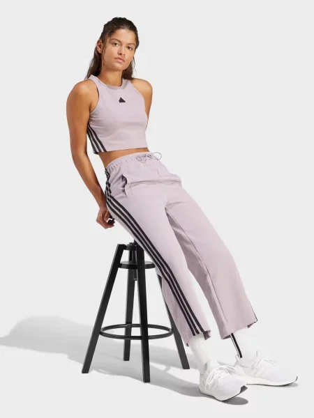 Спортивные штаны Adidas фиолетовые