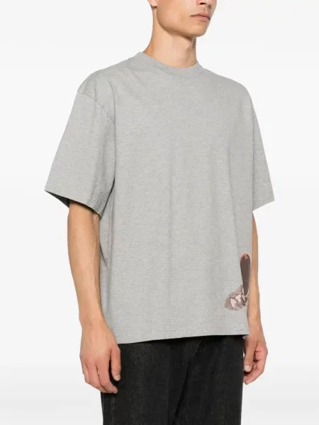 Tricou Axel Arigato cu imagine gri