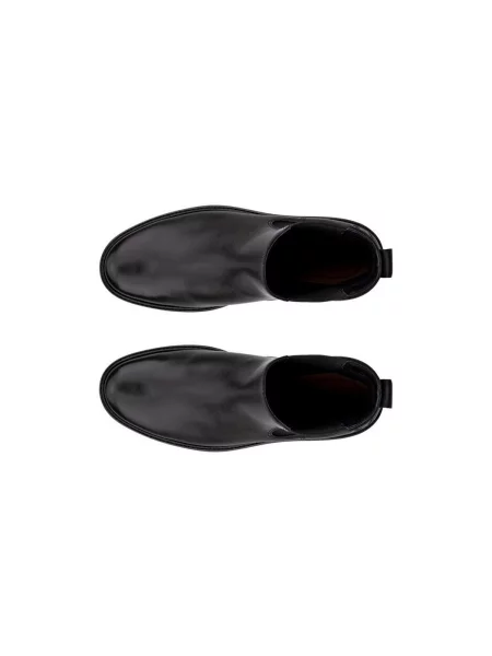 Členkové topánky Ecco čierna