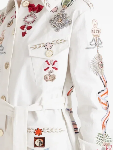 Geacă Temperley London alb