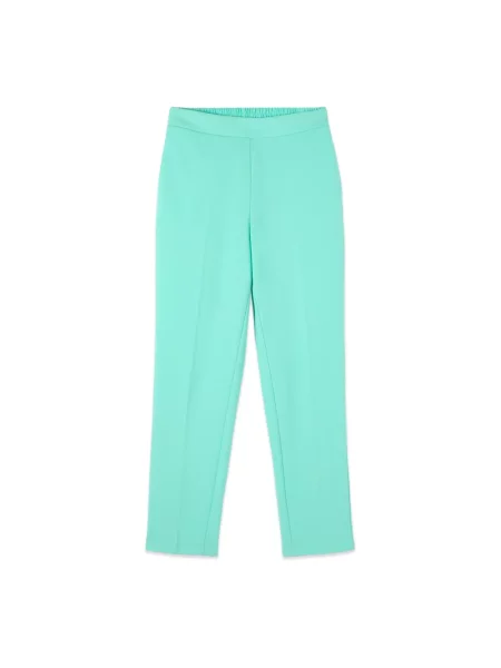 Spodnie Oltre z krepy zielone