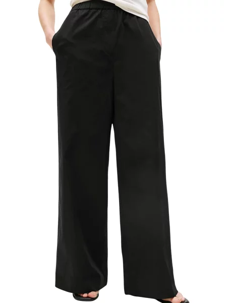 Hlače Tommy Hilfiger črna