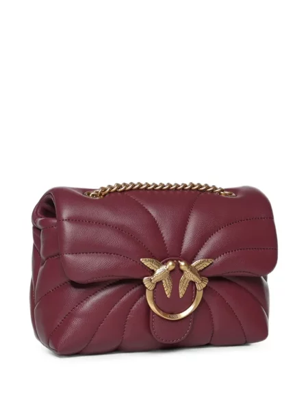 Matlasat geanta crossbody Pinko roșu