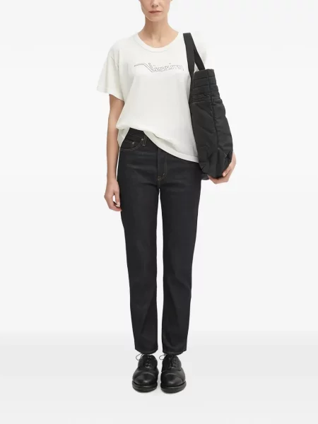 Blugi Visvim cu 5 buzunare albastru