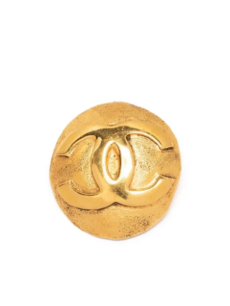 Brož Chanel Pre-owned modrá