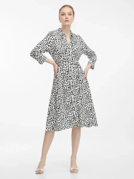 Костюм рокля тип риза Orsay черно