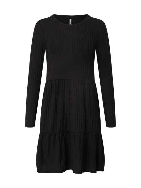 Hailys Rochie tricotat Alva' negru