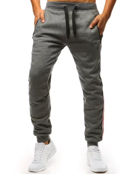 Športne hlače Dstreet siva