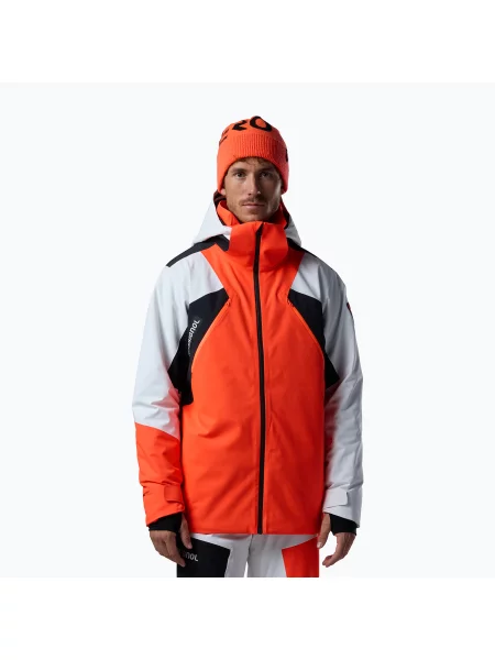 Geacă de schi pentru bărbați Rossignol Hero Insulated neon red roșu