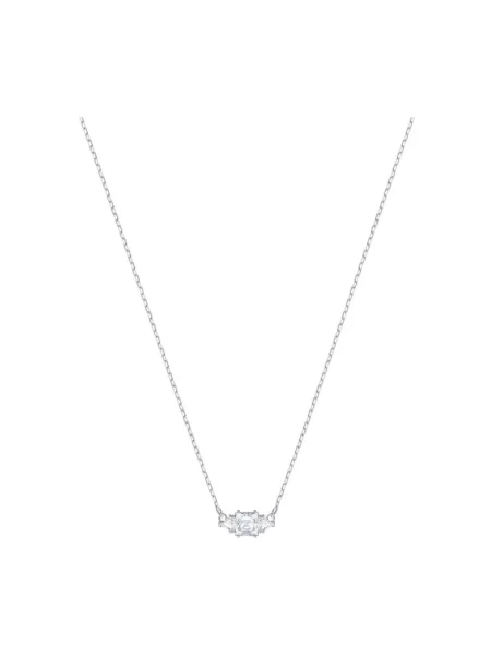 Naszyjnik Swarovski szary