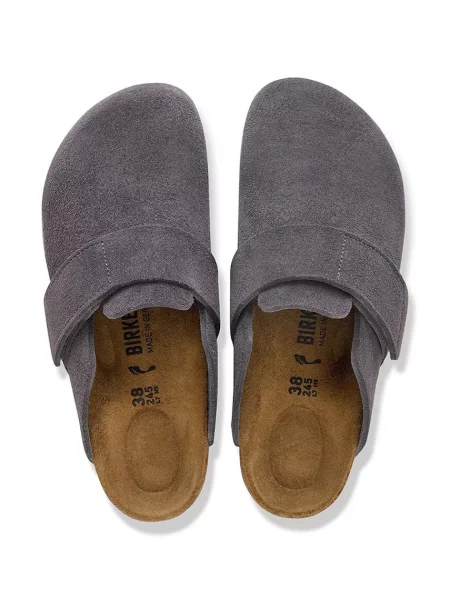 Замшевые мюли Birkenstock