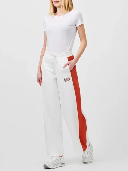 Спортивные штаны Ea7 Emporio Armani белые