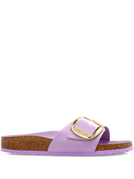 Sandale Birkenstock din piele violet