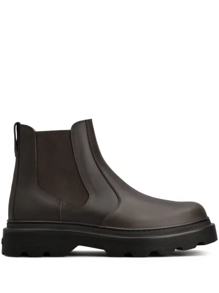 Botine chelsea Tod's din piele maro