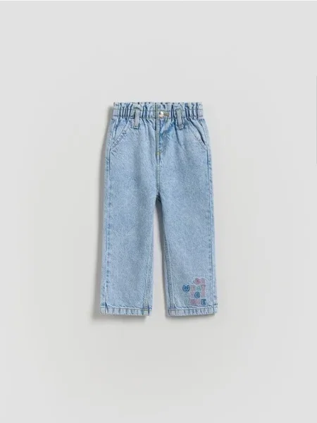 Reserved Джинси baggy синій