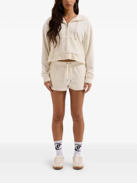 Περικομμένο hoodie Juicy Couture με αυτόγραφο