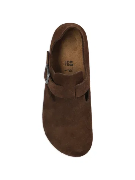 Sandale Birkenstock din piele de căprioară maro