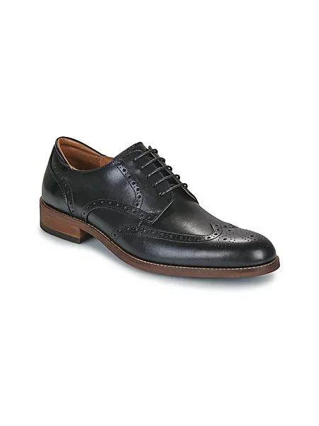 Nizki čevlji Clarks z vezalkami črna