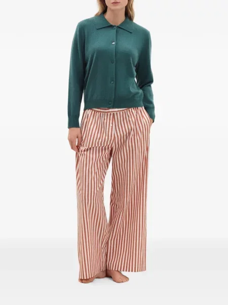 Gulerat cardigan Eres verde
