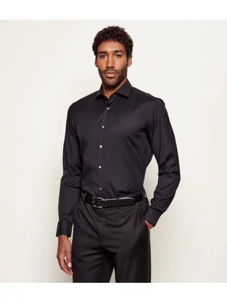 BOSS BLACK Cămașă negru