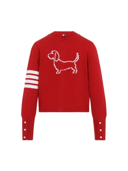 Kardigan Thom Browne czerwony