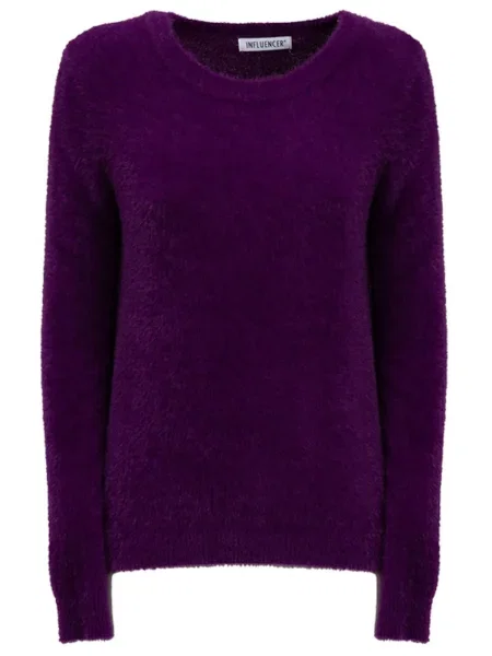 Influencer Pulover lila