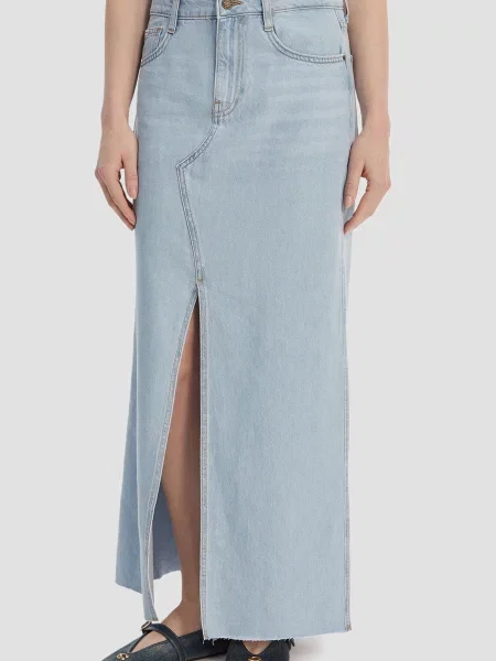 Джинсовая юбка Guess Jeans голубая