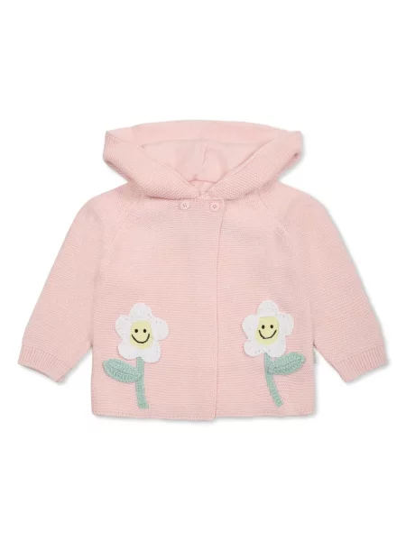 Bluza z kapturem dziecięca Stella Mccartney różowa