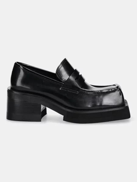 Кожаные туфли Jeffrey Campbell черные